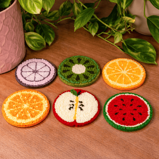 Kit 6 Sottobicchieri - Fruit Passion