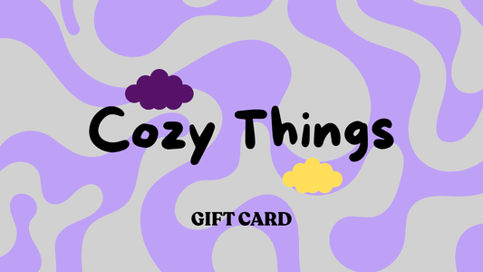 Gift Card Cozy Things