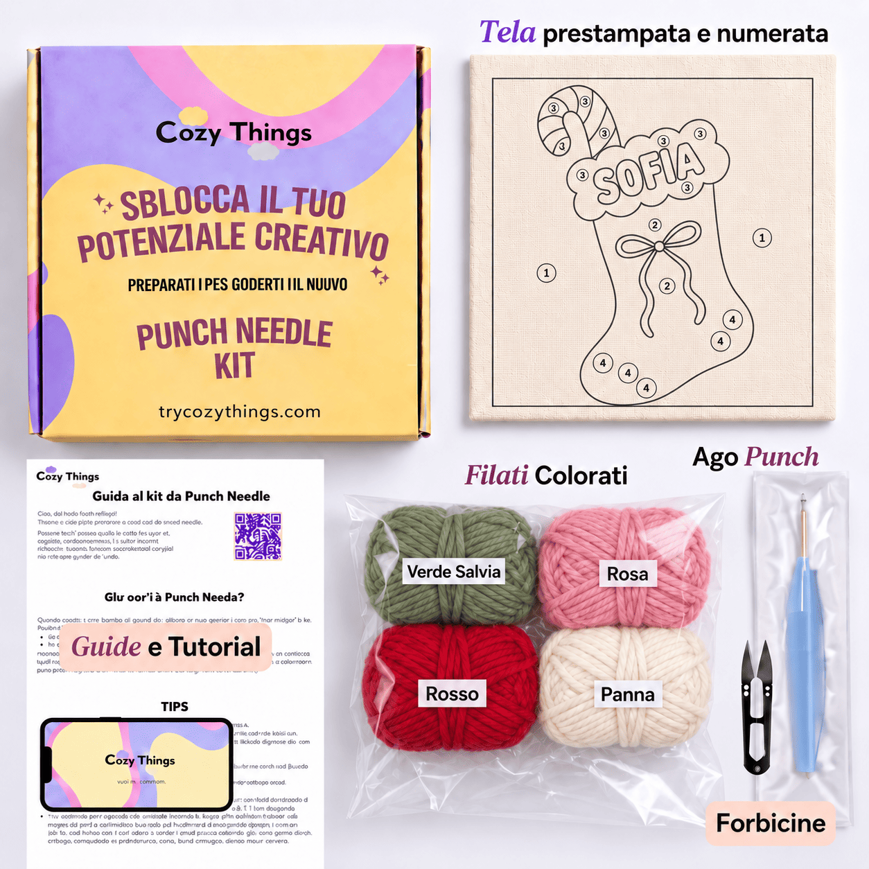 Kit Calza Rosa personalizzata